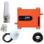 FDD WCDMA/PCS/LTE 850/1900MHz Dual Band Cell Phone Booster for Home 2G/3G/4G 65dB Home Signal Booster for US Carriers Verizon,Sprint,T-Mobile. (Yellow)