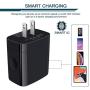 Wall Charger, USB Charger Adapter, Ailkin 4.8A 4Multi Port Fast Charging Station Power Base Block Plug Cube Brick for Phone 11Pro Max/XR/XS MAX/8/7 Plus, Samsung A10e/Note 10+/S10 Kindle Fire USB Plug