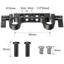 SMALLRIG 15mm Railblock Rod Clamp with 1/4"-20 Thread for 15mm DSLR Camera Cage Shoulder Rig - 2061 SMALLRIG 15mm Railblock Rod Clamp with 1/4"-20 Thread for 15mm DSLR Camera Cage Shoulder Rig - 2061