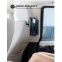 Headrest Tablet Holder, Car Tablet Mount - Lamicall Headrest Stand Cradle Compatible with Devices Such as iPad Pro Air Mini, Galaxy Tabs, Other 4.7-12.9" Cell Phones and Tablets - Black