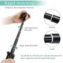 Phone Selfie Stick Tripod,E-thinker Extendable 51 inch Lightweight Cell Phone Tripods with Bluetooth Wireless Remote Shutter,5 in 1Tripods Selfie Sticks for Apple & Android Devices
