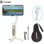 Hohem iSteady X Smartphone Gimbal Stabilizer 259g Ultra-Light Weighted 280g Payload Selfie Stick Mode Low-Angle Shooting Mode Moment Mode, White Hohem iSteady X Smartphone Gimbal Stabilizer 259g Ultra-Light Weighted 280g Payload Selfie Stick Mode Low-Angle Shooting Mode Moment Mode, White