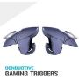 BOKA Tula Shape Pubg Metal Tula Triggers Gamepad Joystick Compatible with All Smartphones for PUBG, Fortnite, Knives Out, Rules of Survival, Survivor Royale etc - (Red & White) (Blue-3)