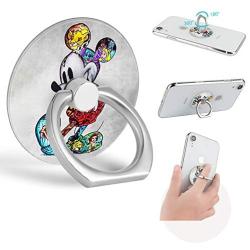 DISNEY COLLECTION Phone Ring Holder Mickey Mouse 360 Degree Rotation Grip Stand Finger Kickstand for All Smartphone and Tablets