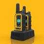 DEWALT DXFRS300 1 Watt Heavy Duty Walkie Talkies - Waterproof, Shock Resistant, Long Range & Rechargeable Two-Way Radio with VOX (2 Pack)