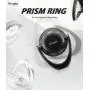 Ringke Prism Ring (Multi-Angle) Adhesive Phone Stand Compatible with Most Cases - Smoke Black