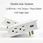 USB Wall Charger, 4 - AC Power Outlet Adapter Plug + Quick Charge Dual USB Ports Charging Station + Dusk to Drawn Sensor Night Light for iPhone 6 Plus/6/5S/5C/5/4S iPad Pro/Air/Mini Smartphone, Tablet USB Wall Charger, 4 - AC Power Outlet Adapter Plug + Quick Charge Dual USB Ports Charging Station + Dusk to Drawn Sensor Night Light for iPhone 6 Plus/6/5S/5C/5/4S iPad Pro/Air/Mini Smartphone, Tablet