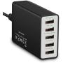 Multi Port USB Wall Charger 40W 8A, 5 Port Desktop USB Charging Station for Multiple Devices, Travel Portable USB Charger for Cell Phone, Tablet and More USB Port Device