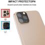 LOZA for iPhone 11 Pro 5.8"/11 Pro Max 6.5" Camera Lens Screen Protector, Metal Frame Bubble Free High Definition Anti-Scratch Screen Protector Camera Lens for New iPhone 11 Pro/11 Pro Max (Gold)