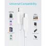 USB C to Lightning Cable (1 ft), Anker Powerline III MFi Certified Fast Charging Lightning Cable for iPhone 11/11 Pro / 11 Pro Max/X/XS/XR Max / 8 Plus/AirPods Pro, Supports Power Delivery (White)