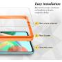 [2+2] BAZO 2 Pack Screen Protector Tempered Glass and 2 Pack Camera Lens Protector for Samsung Galaxy A71 5G / 4G [Anti-Scratch] [Alignment Easy Installation Frame] HD [Fit with Most Cases]