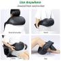 EAshuhe Neck and Shoulder Massager with Heat - Shiatsu Back Massage Pillow with 3D Deep Tissue Kneading for Foot, Legs, Body Muscle Pain Relief - Use at Home, Office & Car
