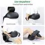 EAshuhe Neck and Shoulder Massager with Heat - Shiatsu Back Massage Pillow with 3D Deep Tissue Kneading for Foot, Legs, Body Muscle Pain Relief - Use at Home, Office & Car