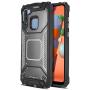 CasemartUSA Phone Case for [Samsung Galaxy A11], [Alloy Series][Gun Metal] Aluminum Metal Plate Military Grade Shockproof Protective Cover for Samsung Galaxy A11 (Verizon, AT&T, Metro, T-Mobile)
