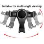 LUNQIN Car Phone Holder for 2016-2020 Lexus RX 350 450h and 2018-2020 Lexus RX 350L 450hL Auto Accessories Navigation Bracket Interior Decoration Mobile Cell Phone Mount