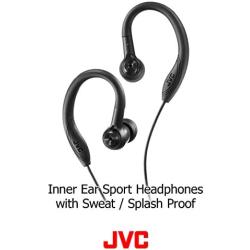 JVC Earclip Earbud Sport Earbud Earclip Black (HAEC10B) (HA-EC10B)