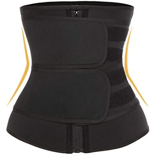 MISS MOLY Waist Trainer Corset Sport Workout Weights Loss Waist Trimmer Tummy Control Cinchers Sweat Sauna Bands