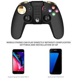 PowerLead Mobile Game Controller, PG-9118 Wireless Gamepad Compatible with iOS Android Mobile Phone PC
