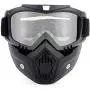 Easyinsmile Motorcycle Goggles with Detachable Mask,Road Riding UV Motorbike Glasses with Dustproof Mask,Windproof Cool Helmet Glasses for Skiing Riding Outdoor Activities Easyinsmile Motorcycle Goggles with Detachable Mask,Road Riding UV Motorbike Glasses with Dustproof Mask,Windproof Cool Helmet Glasses for Skiing Riding Outdoor Activities