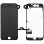 Screen Replacement for iPhone 7 Pre-Assembled LCD Display and 3D Touch Screen Digitizer Replacement with Proximity Sensor, Ear Speaker, Front Camera and Repair Tools (Black)