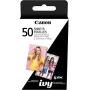 Canon Ivy Cliq+ Ruby Red Instant Camera Printer Bundle with Zink Paper (50 Sheets), Camera Bag and 16GB MicroSD Memory Card