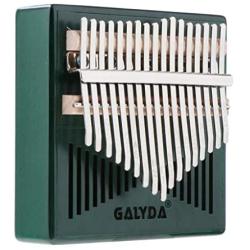 F Fityle Kalimba Thumb Piano for Kids Piano,Karimba Musical Instruments,Music Gifts for Men,Musical Gifts for Adult Son,With Finger Piano Bag Green