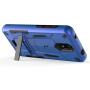 Phonelicious Radiant Core Cricket Icon Smartphone Case with kickstand Heavy Duty Rugged Slim Durable Hybrid Dual Layer Shockproof Phone Cover Compatible Cricket Icon (Blue)
