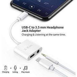 USB C to Headphone Jack Adapter with 3.5mm Aux Audio and Type C Charger Dongle Converter USBC Earphone Adaptor for iPad Pro 12.9" Essential HTC U11 Google Pixel 3 3XL 2 XL Pixel 2 Headphone Adapter