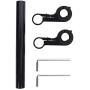 Yizhet Bike Handlebar Extender, Lightweight Durable Aluminum Alloy Double Bicycle Handlebar Extension Bracket for Holding Motorcycle E-Bike Lamp Speedometer GPS Phone Mount Holder