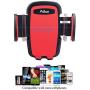 Ailun Car Phone Mount,Air Vent Cellphone Holder Cradle[2Pack] Universal Compatible with iPhone X/Xs/XR/Xs Max/8/8Plus/7,Compatible with Galaxy s10s10 Plus,S9/S9+ S8/S8+, and More Smartphones[Red]