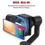 MOZA Mini MI 3-Axis Gimbal Stabilizer for Smartphone Wireless Phone Charging Multiple Subjects Detection 360°Inception Timelapse for iPhone X/8/7/7 Plus/6/6 Plus,Samsung Galaxy S8+/S8/S7