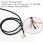 NEW NEOMUSICIA Replacement Audio Cable Independent Shield Cord for SteelSeries Arctis 5, Arctis Pro Wireless, Arctis 3, Arctis 7, Arctis Pro Gaming Headset 1.25meters/4.1feet NEW NEOMUSICIA Replacement Audio Cable Independent Shield Cord for SteelSeries Arctis 5, Arctis Pro Wireless, Arctis 3, Arctis 7, Arctis Pro Gaming Headset 1.25meters/4.1feet