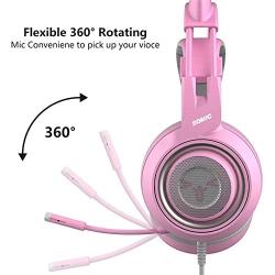 G951S PS4 Gaming Headset with Cat Ear Microphone PC Gamer Earphones Bass Game Headphones for Mobile Phone/New One/Mp3