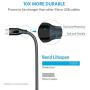 Anker Powerline+ Micro USB (3ft) The Premium and Durable Cable [Double Braided Nylon] for Samsung, Nexus, LG, Motorola, Android Smartphones and More