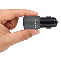 Meagoes Fast USB Car Charger Adapter, with Dual Smart Ports, Compatible for Apple iPhone 8/X/Plus/7/6s/6, Ipad Pro/Mini, Samsung Galaxy S9 Plus/S9/S8/S7, Note 9/8, Google Pixel, Moto Z, LG G7/V40, HTC