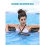 Mpow 084 Waterproof Phone Pouch Floating, IPX8 Universal Waterproof Case Underwater Dry Bag Compatible iPhone 11 Pro Max/XS Max/XR/X/8P/7P Galaxy S10/S9 Note 10/9 Google Pixel Up To 6.5" (Black+Black)