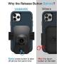 VANMASS Universal Air Vent Car Phone Holder, Patent Quick Release Button Cell Phone Holder for Car, Suit for Smartphone with Thick Case-Such as iPhone6/ iPhone 11 Max/Samsung Galaxy with Ring Case