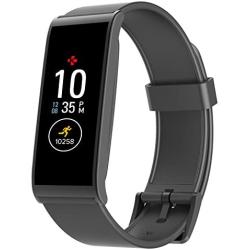 MyKronoz ZeFit4 Fitness Activity Tracker with Color Touchscreen & Smart Notifications - Black/Black