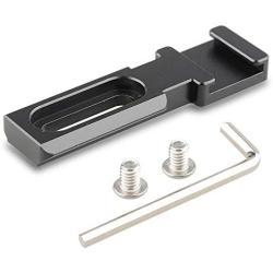 CAMVATE Cold Shoe Mount with NATO Rail Adapter for Monitor LED Light Microphone