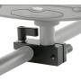 NICEYRIG 90 Degree 15mm Rod Clamp with Adjustable Screws for Camera Support System Shoulder Rig Tripod System, Pack of 2