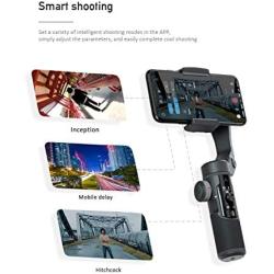 AOCHUAN Smart XR 3-Axis Foldable Handheld Gimbal Stabilizer Bluetooth for iOS Android PK Smooth 4 MOZA Mini MX Hohem Isteady X