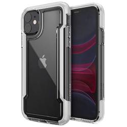 X-Doria Defense Clear, iPhone 11 Case - Military Grade Drop Protection, Shock Protection, Clear Protective Case for Apple iPhone 11, (White)