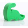 Plinrise Animal Desk Phone Stand, Update Dinosaur Silicone Office Phone Holder, Creative Phone Tablet Stand Mounts, Size:1.3" X 3.1" X 2.8"(Green)