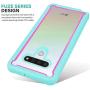 CasemartUSA Phone Case for [LG Stylo 6], [Fuze Series][Turquoise] Shockproof Defender Transparent Protective Bumper Cover for LG Stylo 6 (Cricket, Boost, Sprint, T-Mobile, Metro, Verizon)