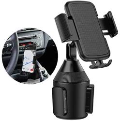Car Cup Holder Phone Mount Universal Adjustable Cradle Phone Holder for Car iPhone Xs/Max/X/XR/8/8 Plus,Samsung Note 9/ S10+/ S9/ S9+/ S8 by DALUZ
