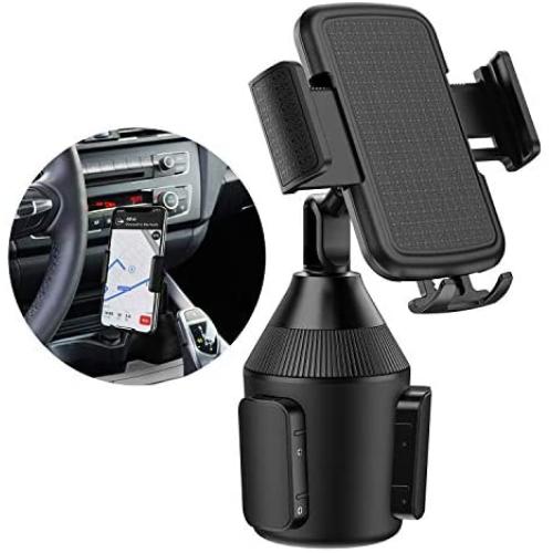 Car Cup Holder Phone Mount Universal Adjustable Cradle Phone Holder for Car iPhone Xs/Max/X/XR/8/8 Plus,Samsung Note 9/ S10+/ S9/ S9+/ S8 by DALUZ