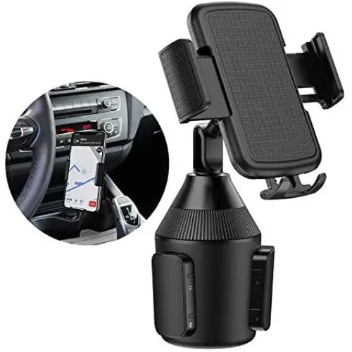 Car Cup Holder Phone Mount Universal Adjustable Cradle Phone Holder for Car iPhone Xs/Max/X/XR/8/8 Plus,Samsung Note 9/ S10+/ S9/ S9+/ S8 by DALUZ