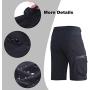 Ally Mens MTB Mountain Bike Short Bicycle Cycling Biking Riding Shorts Cycle Wear Relaxed Loose-fit