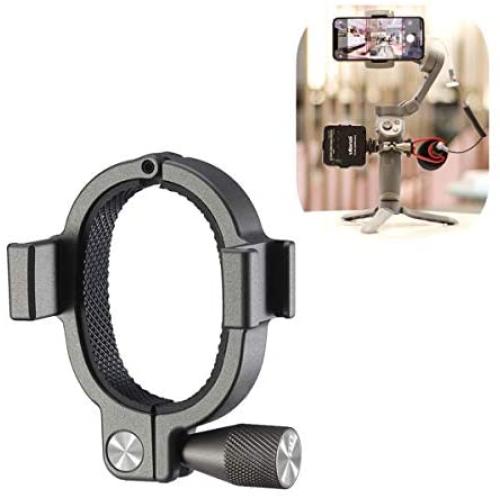 UURig Extension Adapter Ring for DJI OSMO Mobile 3, Dual Cold Shoe Microphone/Light Extension Bracket Gimbal Stabilizer Accessories