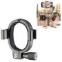 UURig Extension Adapter Ring for DJI OSMO Mobile 3, Dual Cold Shoe Microphone/Light Extension Bracket Gimbal Stabilizer Accessories